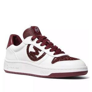 NEW Michael Kors Gertie Lace Up Sneakers